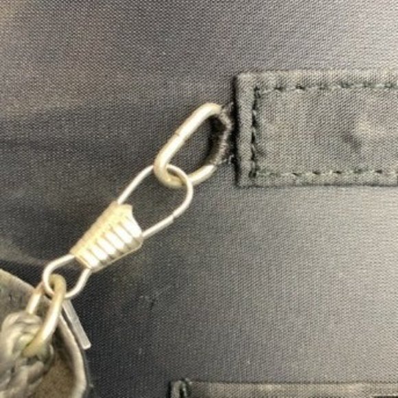 Another Y&S Clutch Bag Silver Envelope with Rope and Chain Strap - Picture 4 of 10